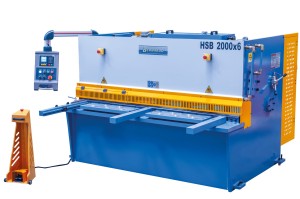 Gilotyna, nożyce gilotynowe hydrauliczne HSB 2000 x 6 mm BERNARDO