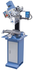 Wiertarko-frezarka KF 25 D Vario z cyfrowym wyświetlaczem 3 osi BERNARDO