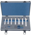 Noże tokarskie z płytkami weglikowymi HM, 12 mm, 7 szt. Zestaw N BERNARDO