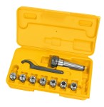 Tuleje zaciskowe frezu, zestaw ER 25, MK 3, 3 - 16 mm, 10szt. BERNARDO