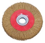 Tarcza, szczotka druciana Ø 150 x 20 mm, Ø 12,7 mm BERNARDO