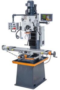 Wiertarko-frezarka do metalu z żeliwną podstawą MD 55 PF M4P