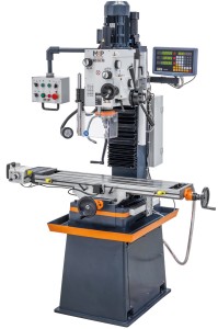Wiertarko-frezarka do metalu z żeliwną podstawą MD 50 PF M4P